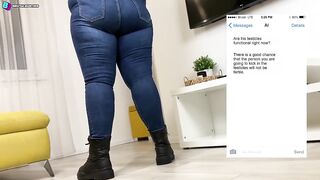 Ai Helped Us Turn His Testicles Into Blue Swollen Balls! Bizarre Ballbusting Peculiar - Dave Moon - Jennifer - Busting