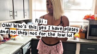 Hawt Black Making Plates Get Bang in the Booty and Cunt by Random Stud Online