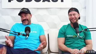 Brazzers - Valentina Nappi Takes 2 Dicks After Podcast