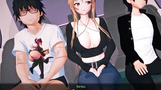 EXCITEMENT IN THE CAR WITH MY ALLY WITH HER PARTNER GAMEPLAY