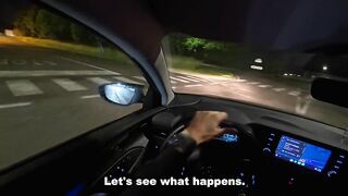 Real amateur, 3 DICKS in a parking. My 1ST CAR SEX experience turns into a gang screw