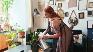 My Employer Screwed Me in the Throat, Then Banged Me Whilst Watering the Flowers