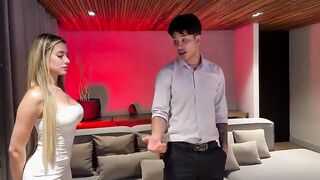 The chap who showed me the apartment left my cunt full of cum! - Ambar Prada