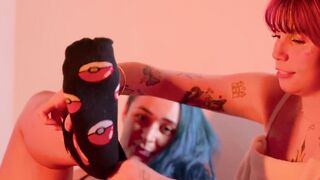 2 Angels Rubbing and Licking Their Feet Intensely