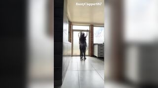Ebony Angel Gets Facefucked and Pounded by White Bull