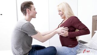 Adult older Bianca likes the man with the large recent cock