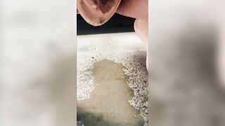 Femboy void urine compilation