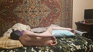 Sasha Earth having sex with solo lengthy anal sex toy