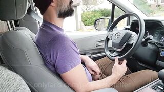 Cum in the car with me