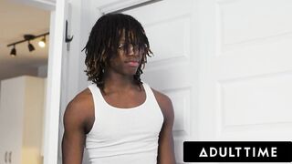 ADULT TIME - Gamer Ryan Jacobs & Roommate Jade Wish Turn Shoulder Massage Into Jerk Off Session