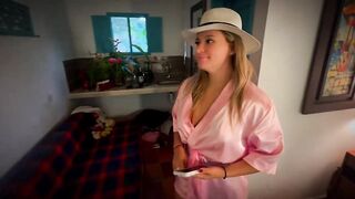Golden-haired Colombian Peasant Gets Drilled by Her Boss on the Farm