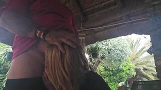 eighteen Year Old Sucking Dong Outdoor at Holiday Resort