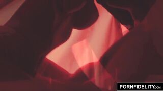 PORNFDELITY August Ames Oiled Up Bang
