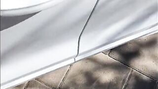 Cumming embarassingly Hard in a Starbucks Drive Thru (lush Control Part two)