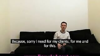 FemaleAgent Well endowed Frenchman