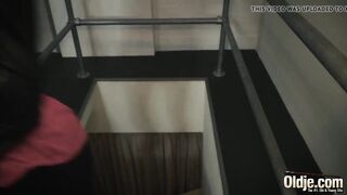 Grandpapa screws a gorgeous cunt, fellatio creampie