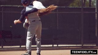 TEENFIDELITY - Kirsten Lee Creampied By Softball Tutor