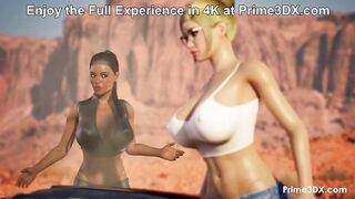 Futanari Sweethearts in the Midst of Nowhere at Prime3DX