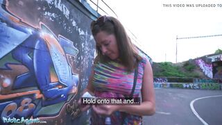 Public Agent Elisa Tiger Banged Doggy style Beneath Highway