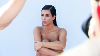 Kim Kardashian bare