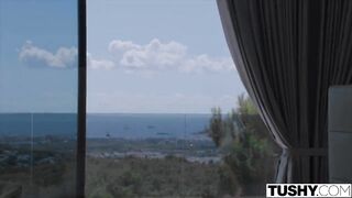 TUSHY – Euro honeys Emile & Sara are anal three-some pros