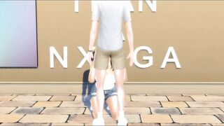 Golden Lightskin black fucked by BWC