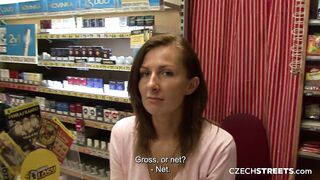 Aged girl from the tobacconist