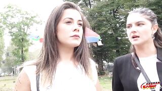 German Scout - Insane and Obscene Teen Giorgia Roma at Casting Screw by Large Cock
