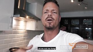 Uk pornstar rock alt tattoo whore Alexxa Vice hookup w/ German douchebag
