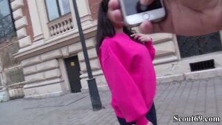 German Scout - Real Street Casting for Teeny Coco del Mare