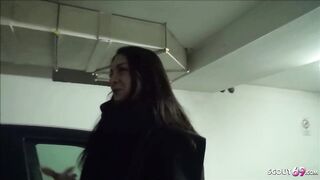 Cute Teen Lullu Gun Quicky Interracial Sex in Garage German