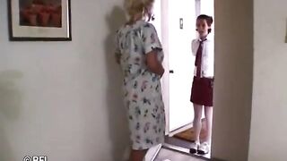 My stepmom likes my soaked twat