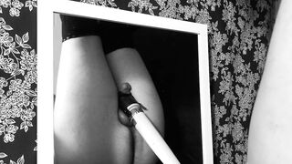 Left to Have a fun a Full Climax w/Sex tool Taped to My Knob (Post Climax Punishment)