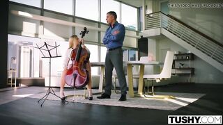 TUSHY Spoiled Teen is Punished And Gaped By Music Teacher