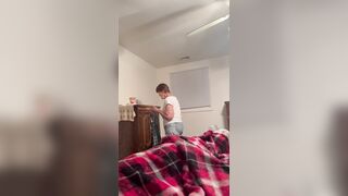 My 74 year old princess getting willing for daybed