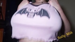 Do u wanna play with my Giant Natural Breasts Katty Milk