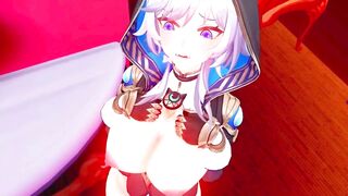 Honkai Star Rail - Cipher Falls to Temptation and Large Wang in Ntr Sex Scene - CG Manga Animation