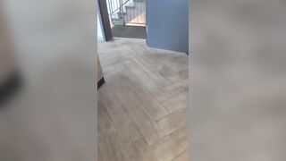 Risky Solo: Masturbation Session in the Restroom of a Café