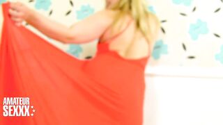 British mother I'd like to fuck Tammy Oldham Shows off Large Booty and Unshaved Pussy