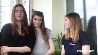 Uninhibited 3some: Those Gals are Sexually excited as Hell