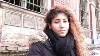 GERMAN SCOUT - BROWN LALIN GIRL TALK TO BANG AT STREET CASTING