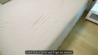 Step Mommy Shares Couch with Step Son - Accidental Viagra Pill Taboo Bang!