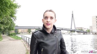 GERMAN SCOUT - SLIM TEEN ANITA ANAL AT PICKUP CASTING