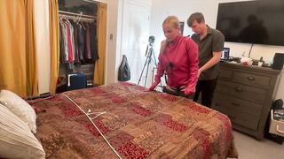 Figging wife in str8 jacket til that babe squirts