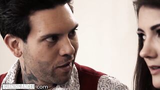 Hawt Babysitter Adria Rae Nailed Her 3some Job Interview