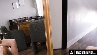 LEZ BE BAD - Ambitious Assistant Kenna James DOMINATES Her Disrespectful Boss! SERVITUDE & SQUIRTING