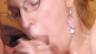two knobs in the snatch at the same time, 'coz this babe didn't desire anal-act of love