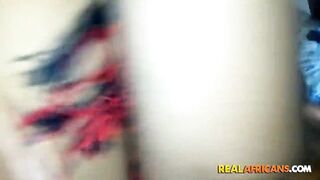 Real Amateur Afro Pair Homemade Sex