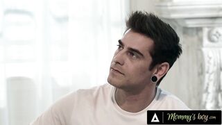 MAMMA'S HUNK - Upset Single mother I'd like to fuck Dana Vespoli Makes Her Selfish Teen Stepson Cums In Her Snatch