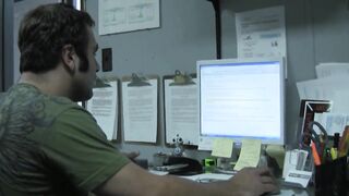 Playful Hornies Scene-4 Excited Teen Brunette hair Banging at Work
